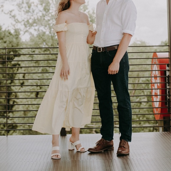 STAUD Elio Ginger Off-Shoulder Dress - Picture 2 of 3